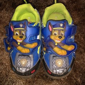 Paw patrol light up shoes